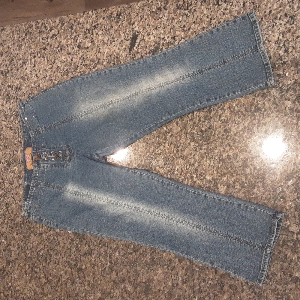 Vintage Denim Capris